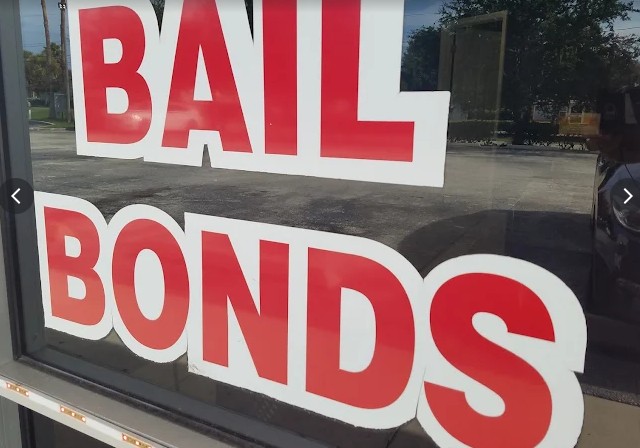 bail bonds on Central Florida Bail Bonds window